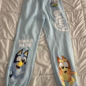 Bluey Kids Sweatpants - Light Blue